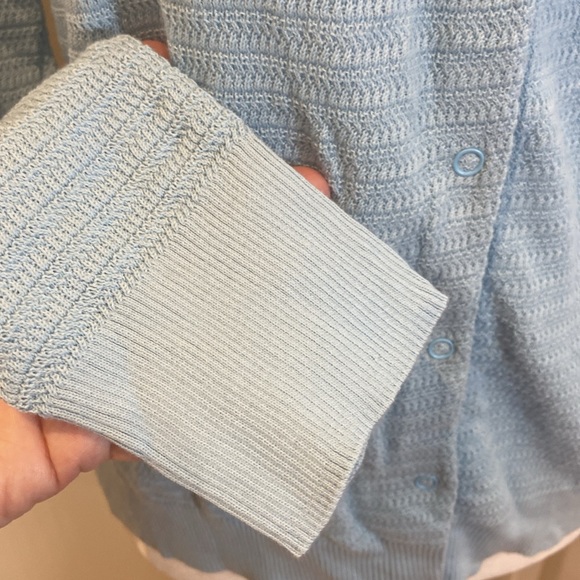 MARC BY MARC JACOBS | Size L | light blue cardigan - Picture 4 of 14